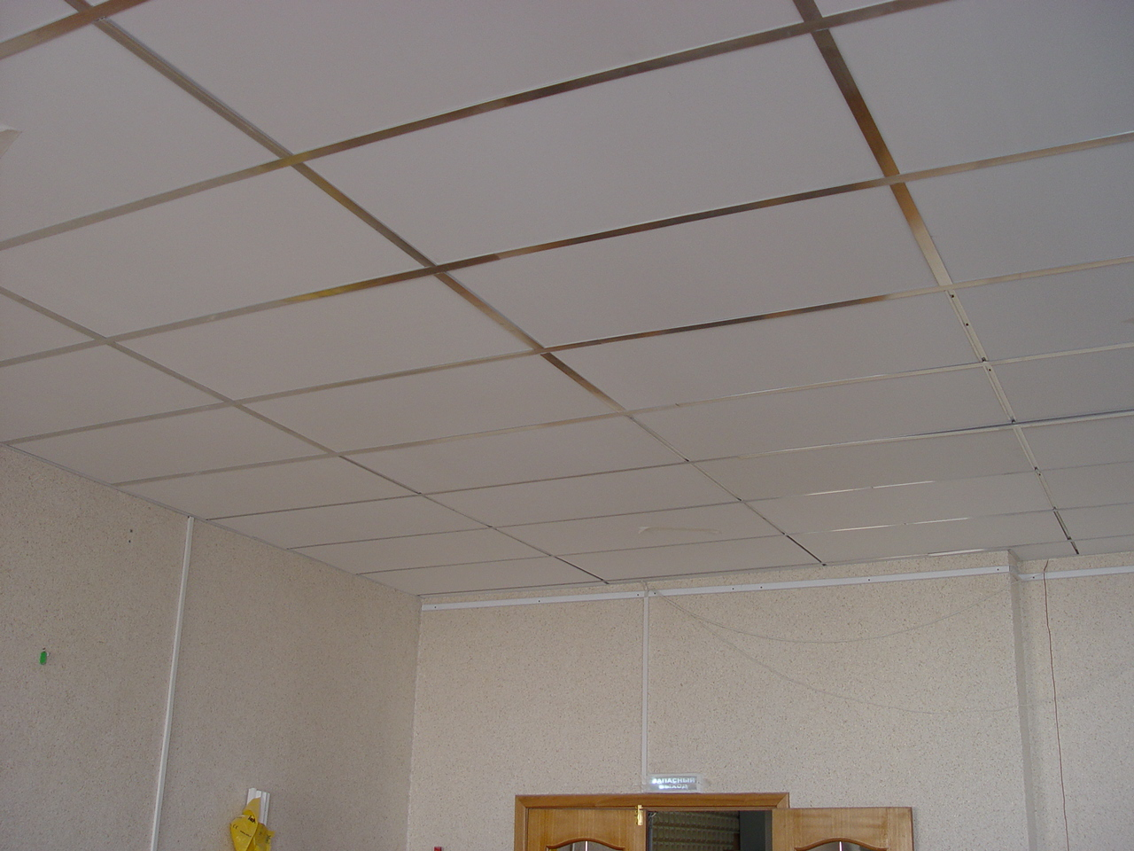 Применение панелей на потолок
